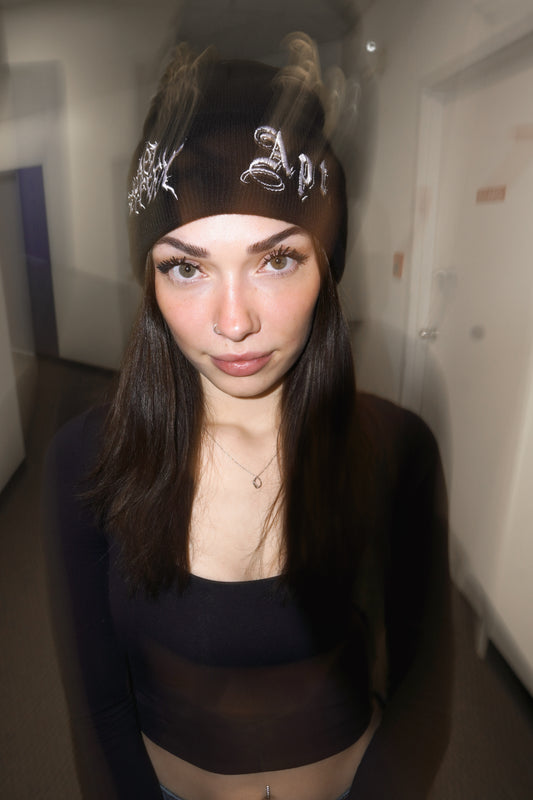 APT. Double Hit Knit Beanie