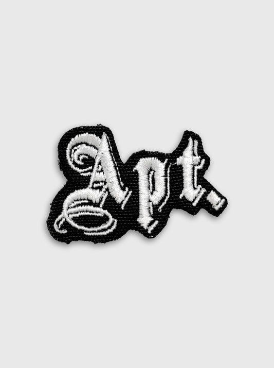 APT SEW-ON PATCH — OLD ENGLISH