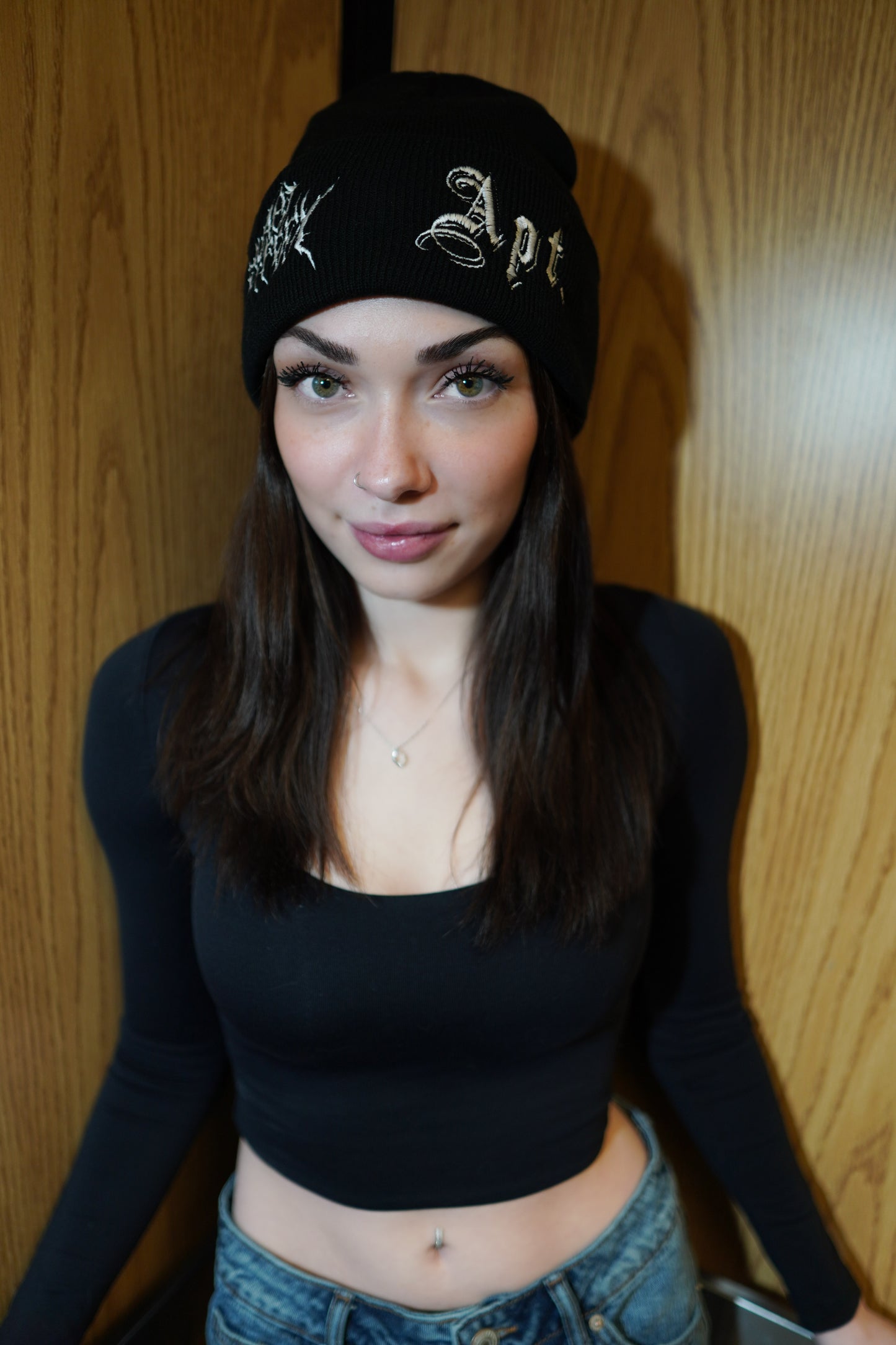 APT. Double Hit Knit Beanie