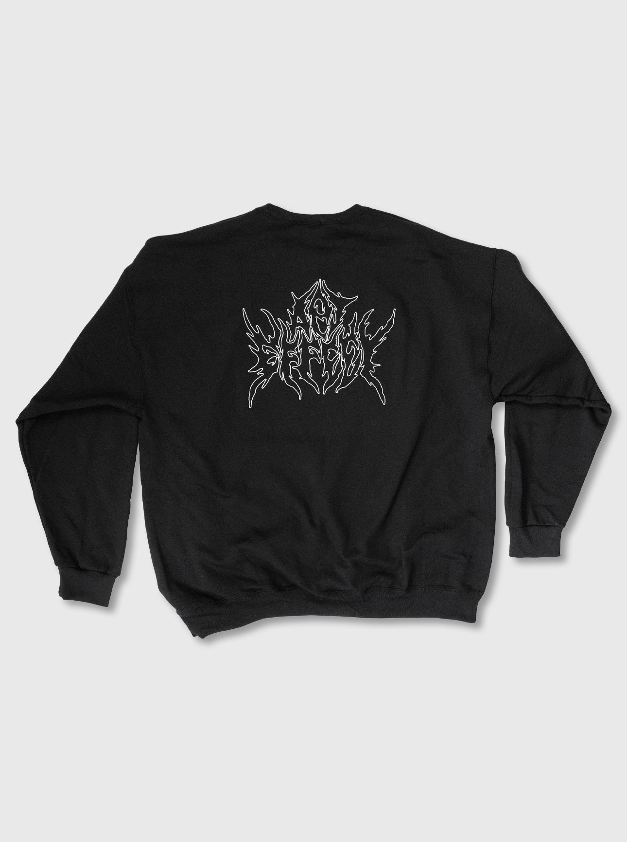 Casketnap Crewneck White / Black