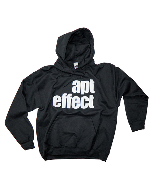 APT. BLACK PULLOVER HOODIE
